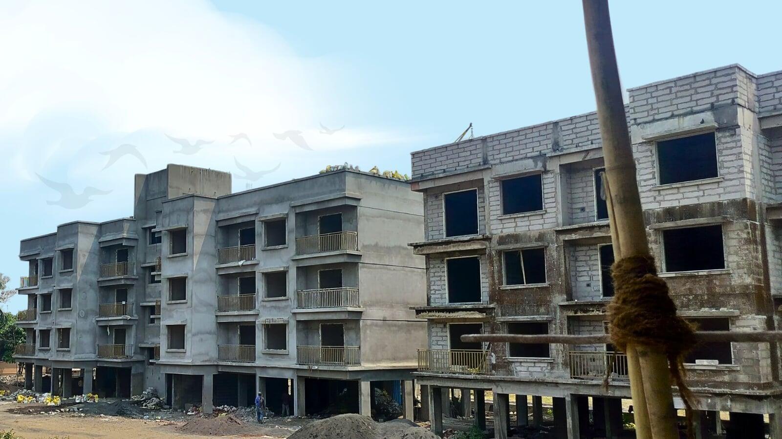 1 and 2 bhk flats in alibaug